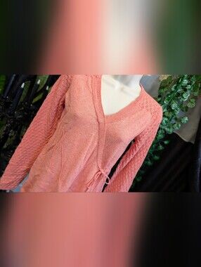 Rosie Neira Coral Knit Top SM
